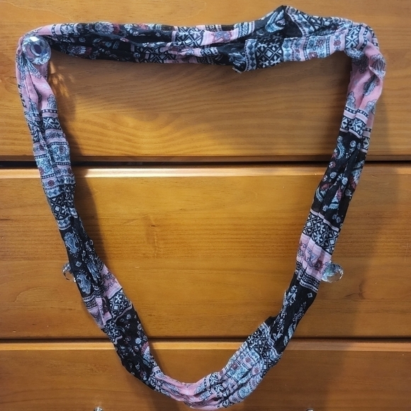 2pc Women's  Floral(Flower) Print Scarfs - Picture 3 of 6